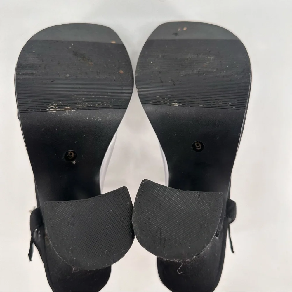 Vintage Y2K Chunky Platform High Heel Bratz Shoes Sandals Size 9